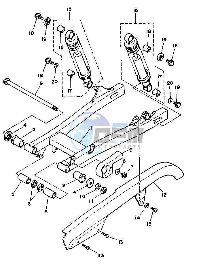 REAR ARM