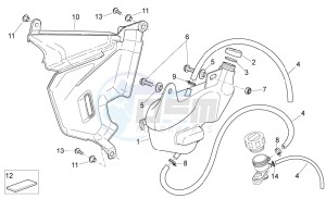 RSV 1000 Tuono drawing Expansion tank