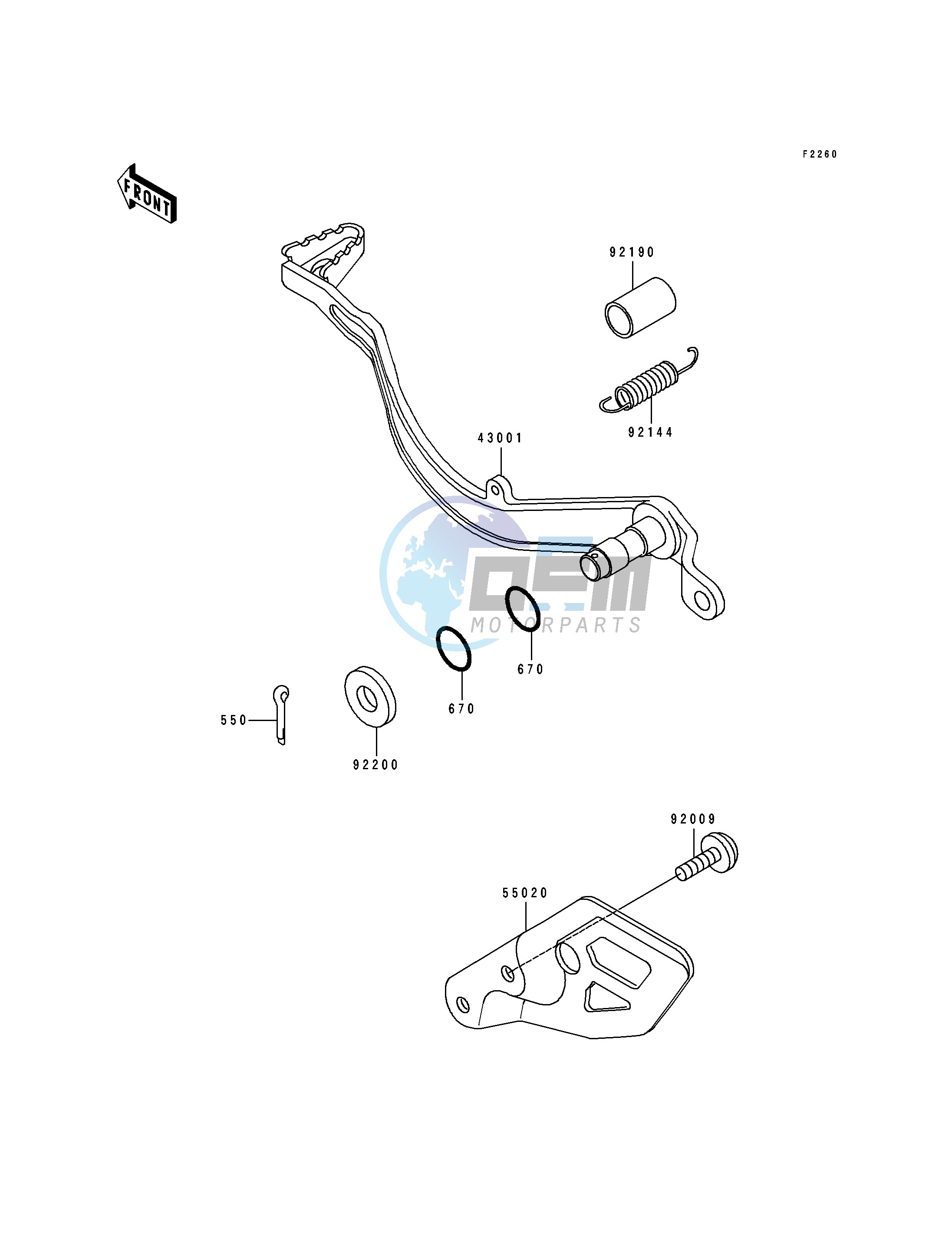 BRAKE PEDAL