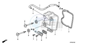 SH1259 E / 3E drawing CYLINDER HEAD COVER