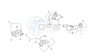 RSV 2 1000 drawing Turn indicators