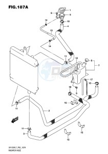 UH125 ABS BURGMAN EU drawing RADIATOR HOSE