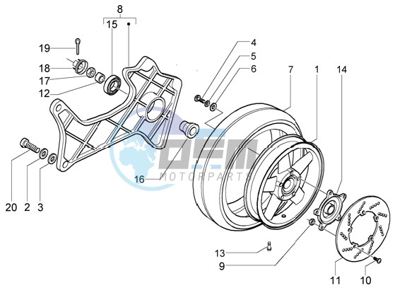 Rear Wheel