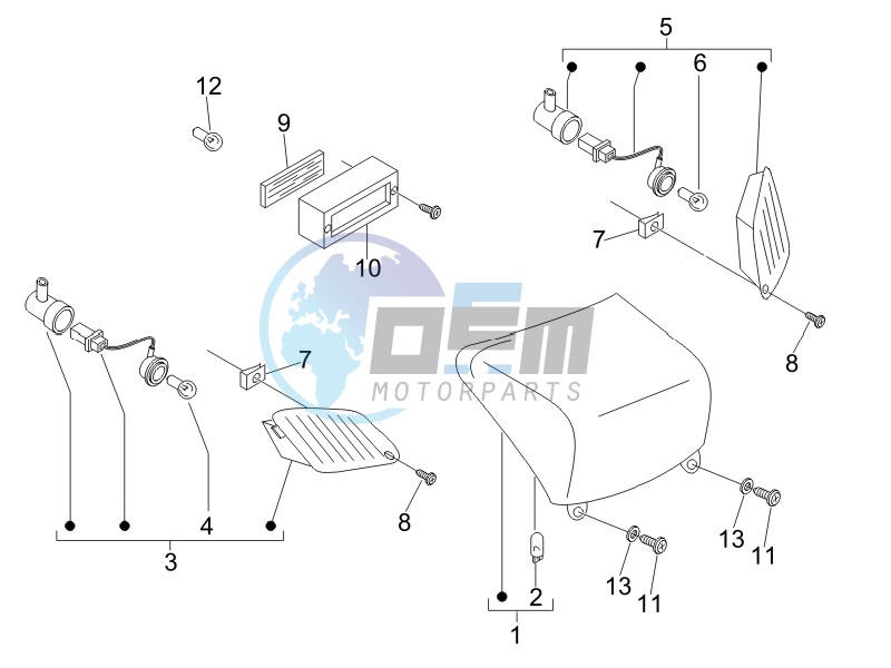 Tail light - Turn signal lamps