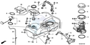 GL18009 E / MKH drawing FUEL TANK