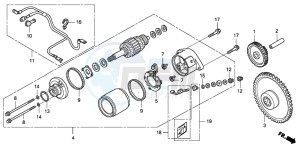 SH150S 125 drawing STARTING MOTOR