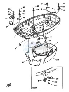 55B drawing BOTTOM-COWLING