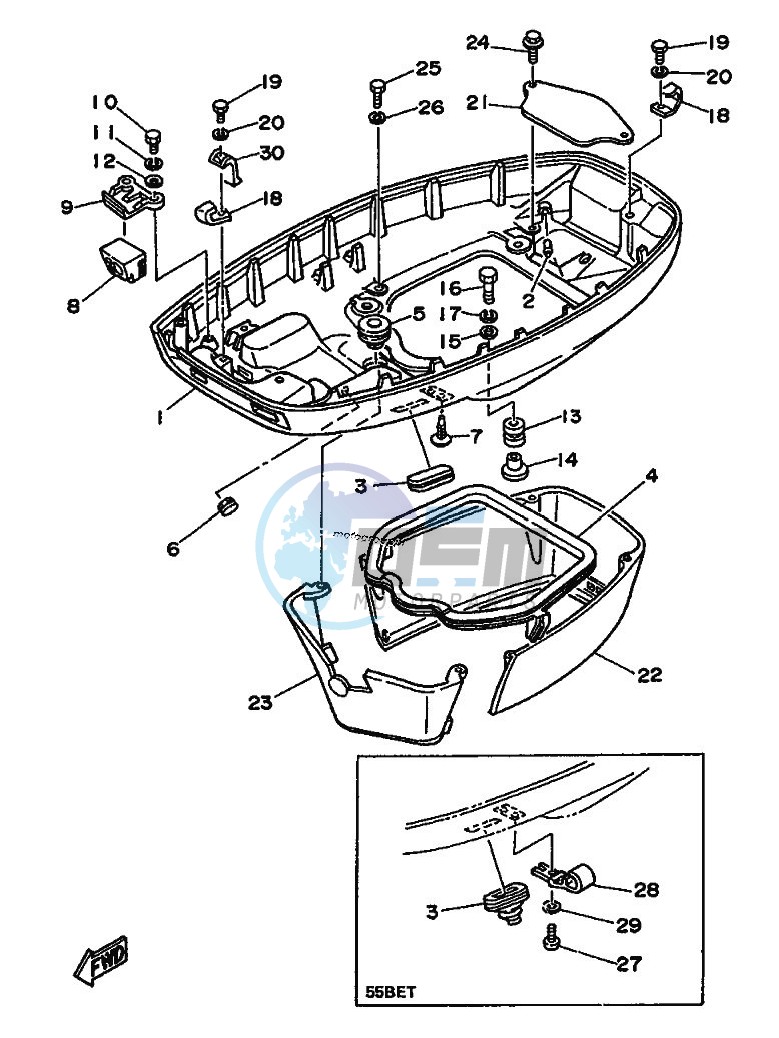 BOTTOM-COWLING