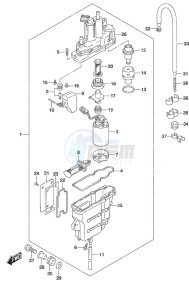 DF 60A drawing Fuel Vapor Separator