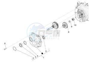 Beverly 350 4T ST ie ABS E4 300 (EMEA) drawing Reduction unit