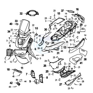 ELY 125DN EU drawing COWLING