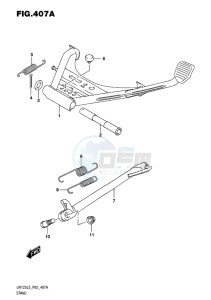 UH125 ABS BURGMAN EU drawing STAND