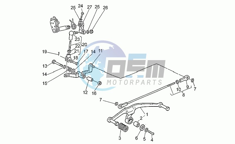 Gear lever I