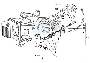 ET4 125 drawing Oil drain valve