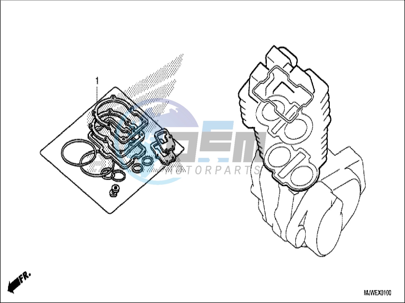 GASKET KIT A