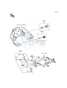 VERSYS 1000 KLZ1000BFF FR GB XX (EU ME A(FRICA) drawing Accessory(Helmet Lock etc.)