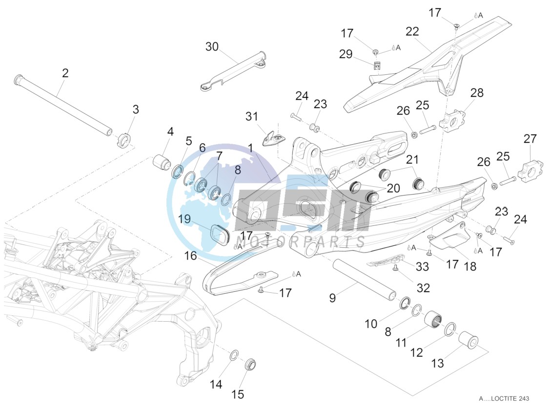 Swing arm