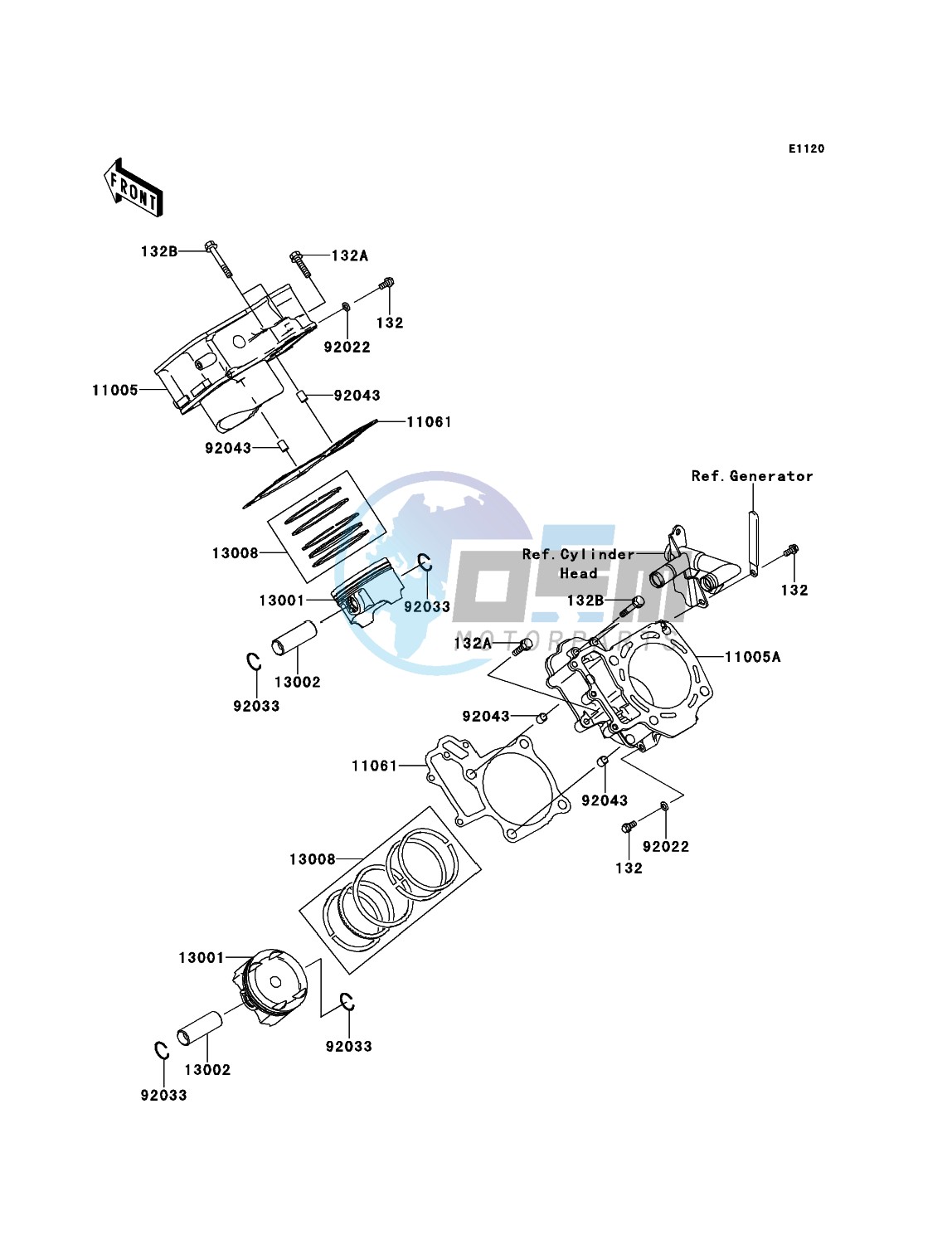 Cylinder/Piston(s)