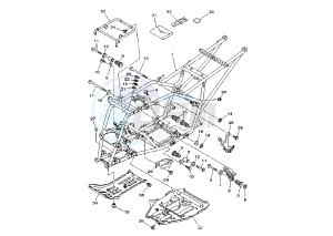 ATV 400 drawing FRAME