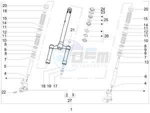 NRG 50 power DT drawing Front wheel