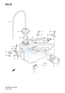 RM-Z450 (E19) drawing FUEL TANK