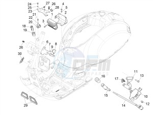 GTV 300HPE SEI GIORNI IE E4 ABS (EMEA) drawing Voltage Regulators - Electronic Control Units (ecu) - H.T. Coil