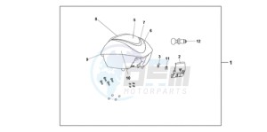 SH1509 Europe Direct - (ED) drawing TOPBOX *NHA48M*