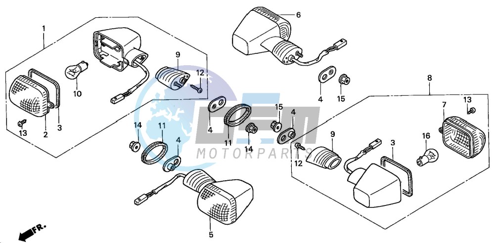 WINKER (VTR1000SPY/1) (VT R1000SP2/3-CM)