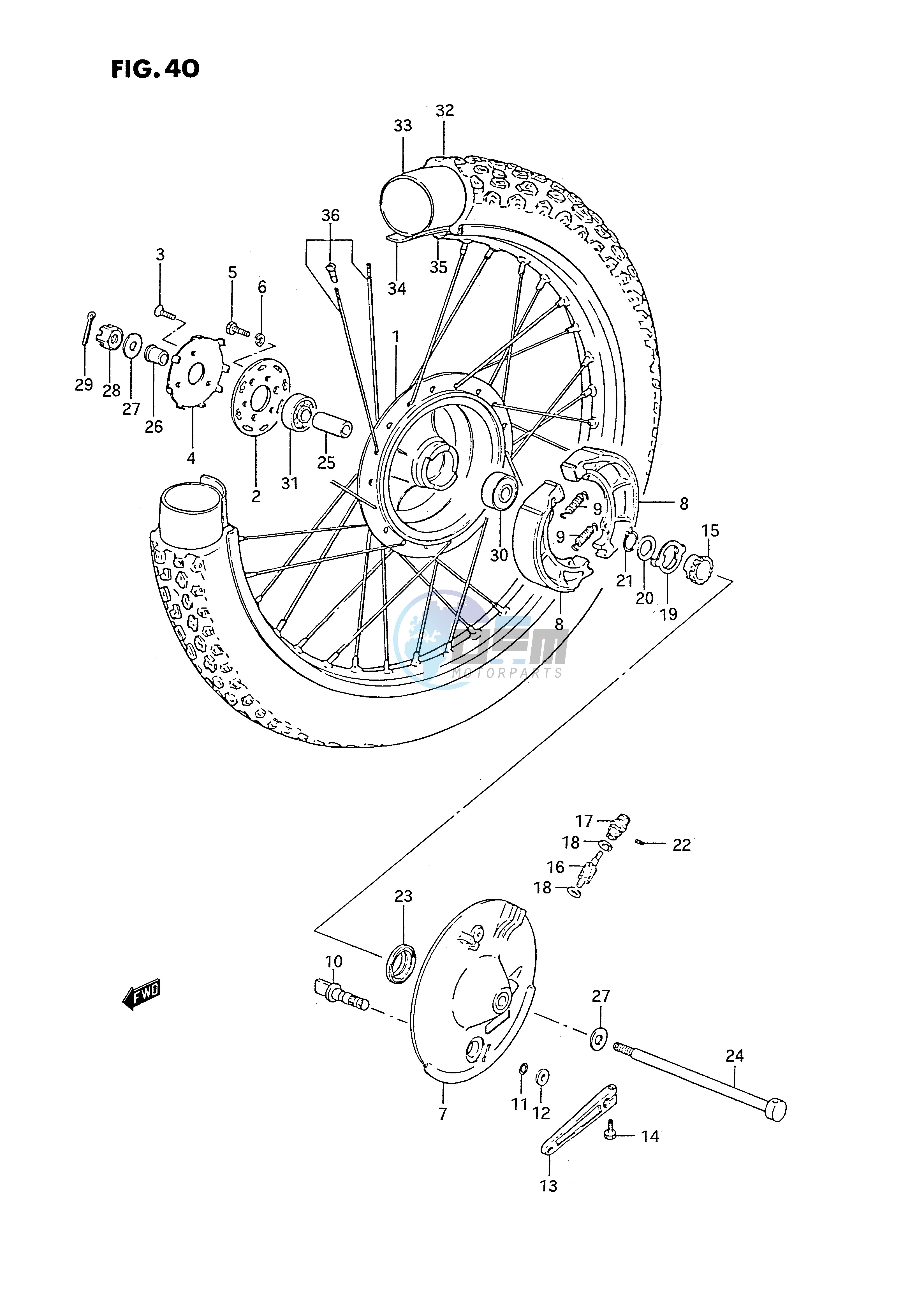 FRONT WHEEL