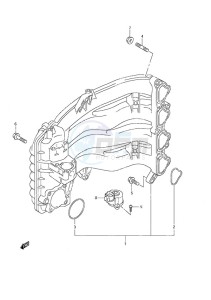 DF 70A drawing Intake Manifold