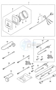 DF 25A drawing Multi Function Gauge