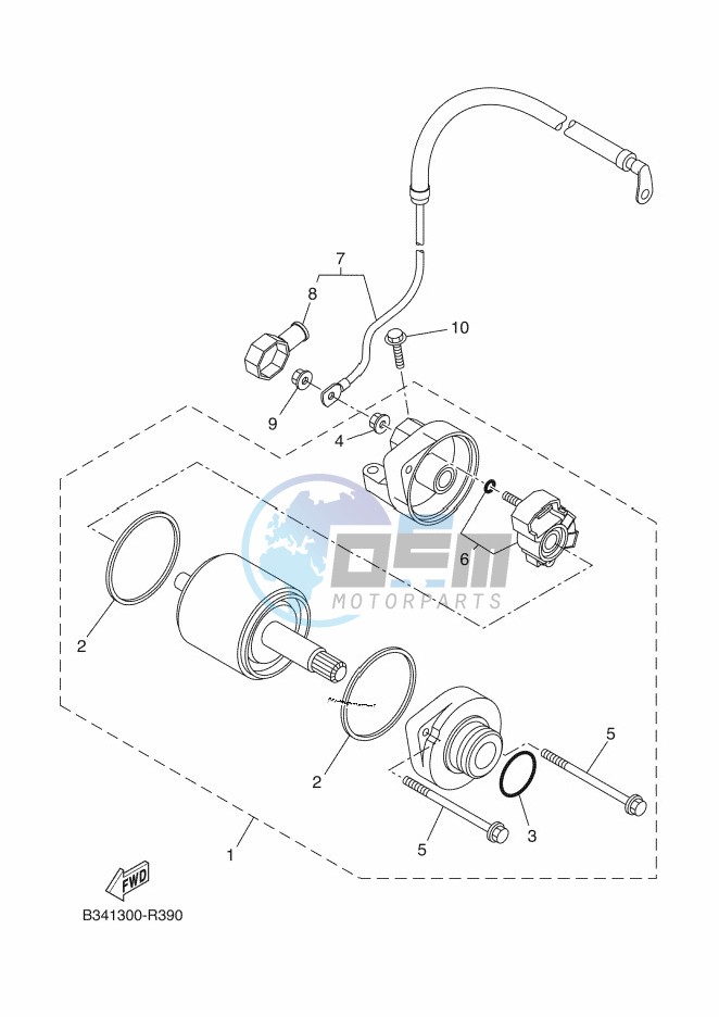 STARTING MOTOR