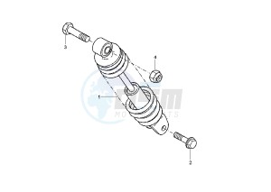 BW'S ORIGINAL 50 drawing REAR SHOCK ABSORBER