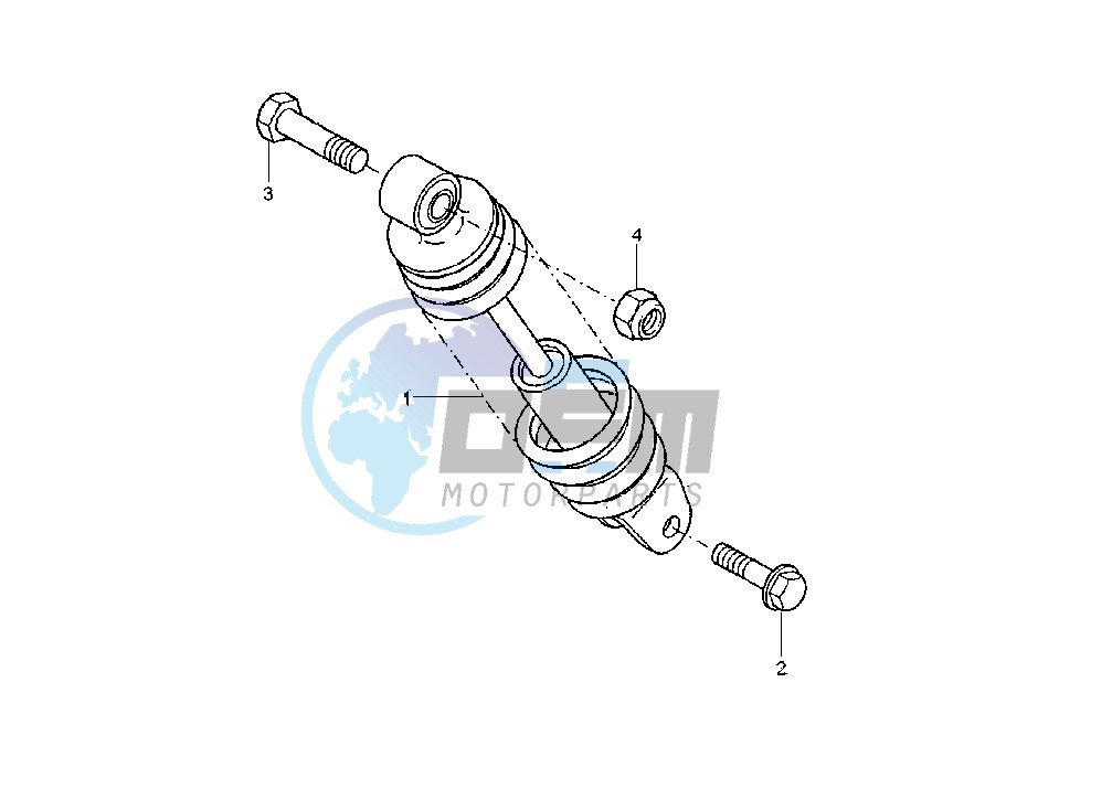 REAR SHOCK ABSORBER