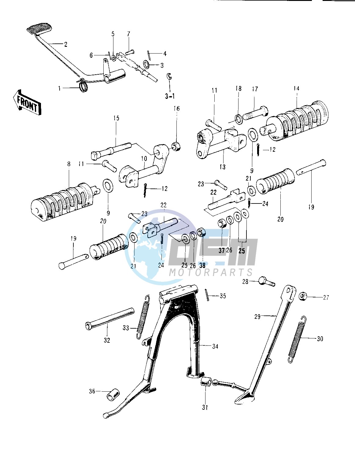 FOOTRESTS_STANDS_BRAKE PEDAL