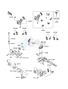 VN1700_VOYAGER_CUSTOM_ABS VN1700KEF GB XX (EU ME A(FRICA) drawing Ignition Switch