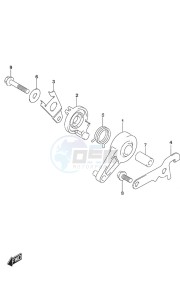 DF 9.9A drawing Throttle Control w/Remote Control