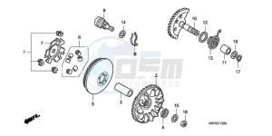 SCV100F9 Turkey - (TU) drawing DRIVE FACE