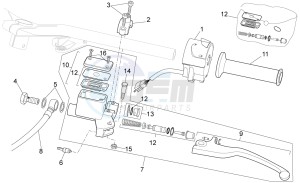 Sport City Street 300 4t 4v e3 drawing LH Controls