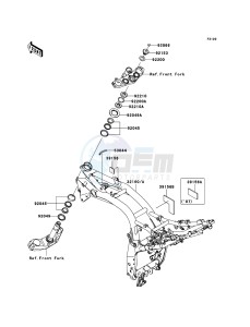 Z1000 ZR1000B9F FR GB XX (EU ME A(FRICA) drawing Frame