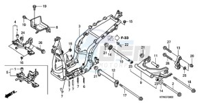 SH300AR9 F / ABS CMF SPC drawing FRAME BODY