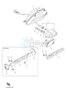 VMX17 VMAX17 1700 (2CE9 2CEA 2CEB) drawing TAILLIGHT