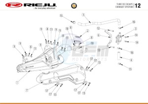 BYE-BIKE-RED 50 drawing EXHAUST