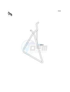 KX65 KX65ABF EU drawing Stand(s)