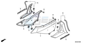 GL1800A France - (F / CMF) drawing SIDE COVER