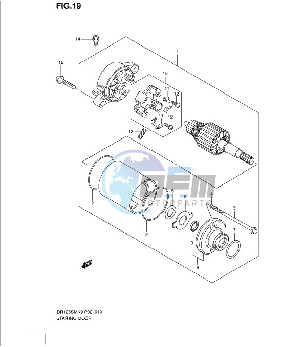 STARTING MOTOR