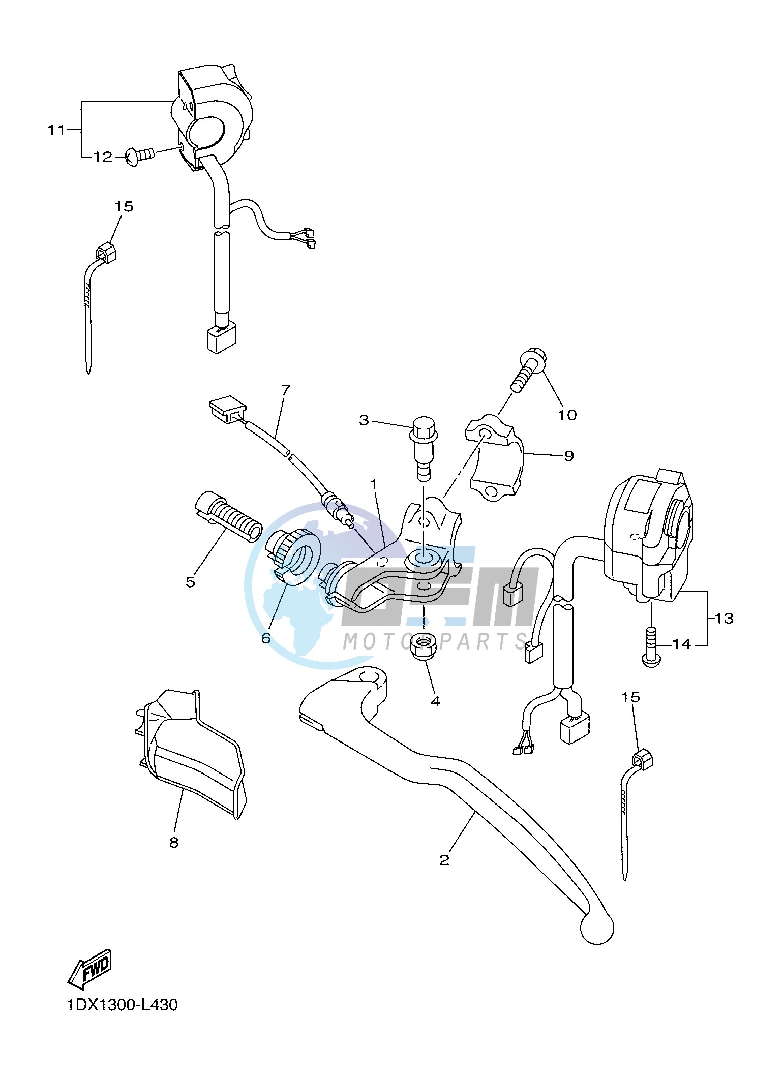 HANDLE SWITCH & LEVER