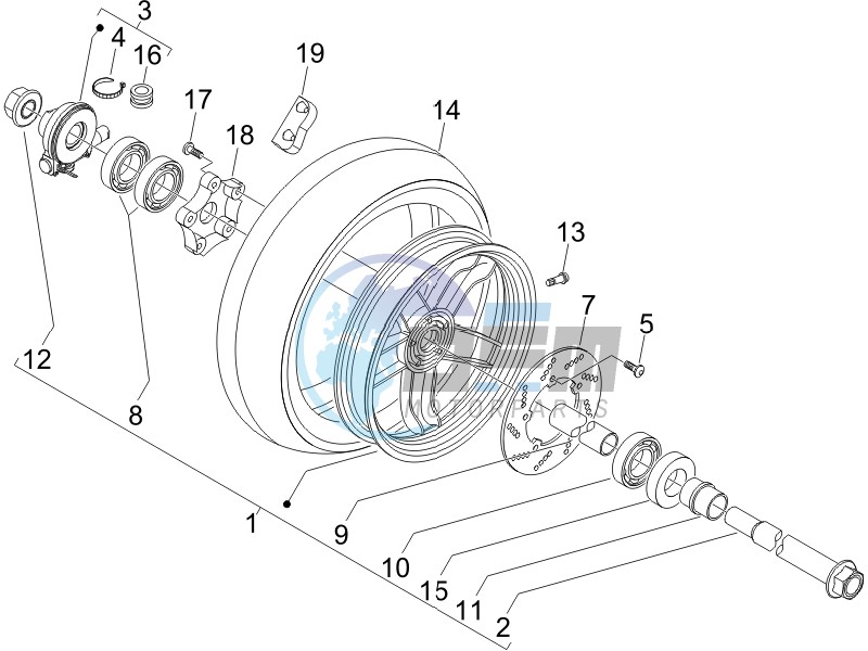 Front wheel