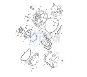 YZF R1 1000 drawing CRANKCASE COVER 1