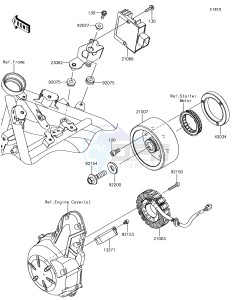 NINJA 650 EX650KHFA XX (EU ME A(FRICA) drawing Generator